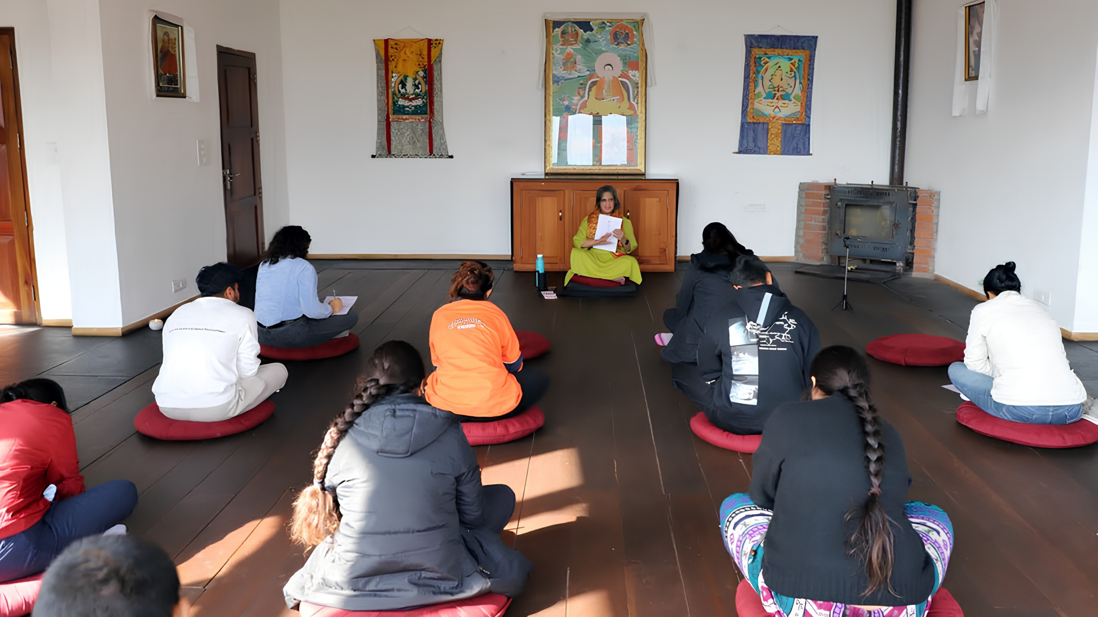 Mindfulness and wellbeing session